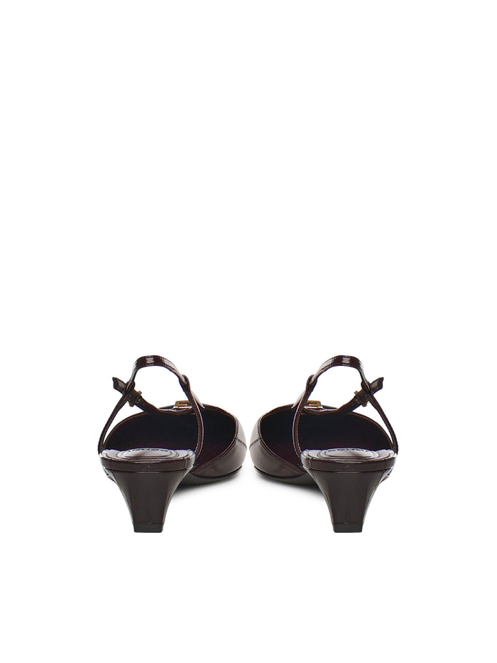 Fendi With Heel Brown Missinoide