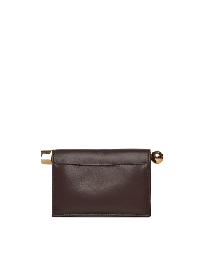 Jacquemus Bags Midnight Brown Lambskin