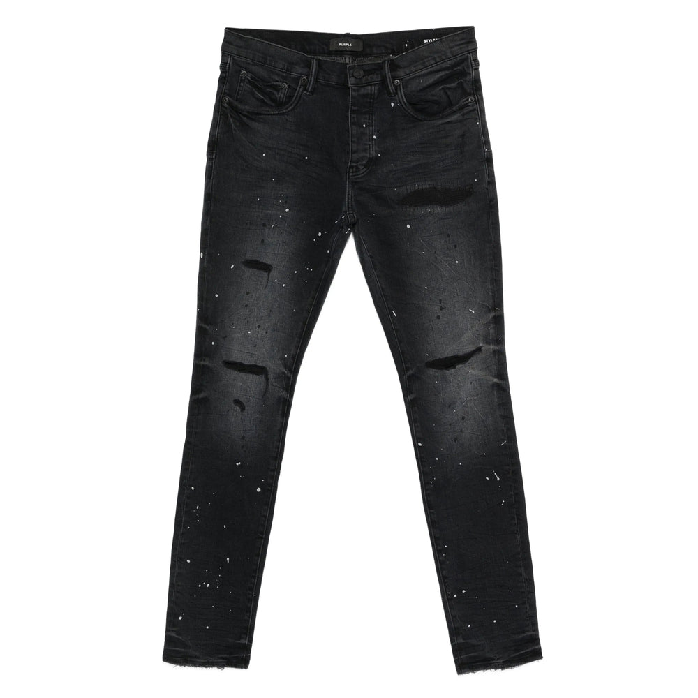 Jeans Purple Brand Black Cotton: 98