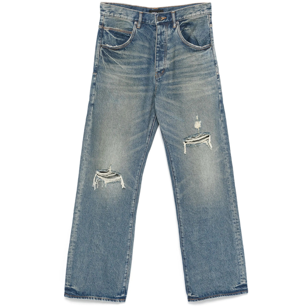 Jeans Purple Brand Blue Cotton: 100