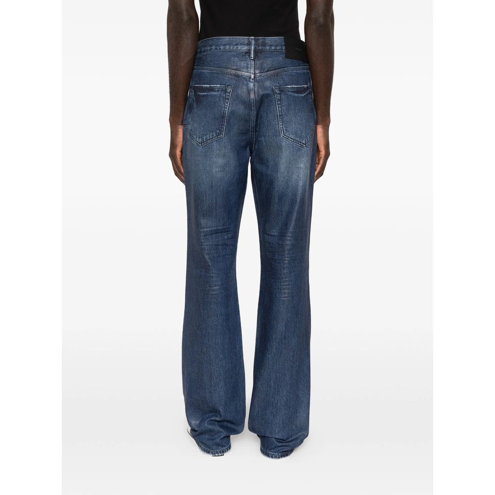 Jeans Purple Brand Blue Cotton: 100