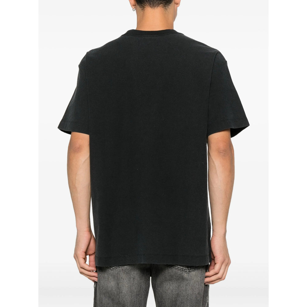 T-Shirt Purple Brand Black Cotton: 100. T-shirts