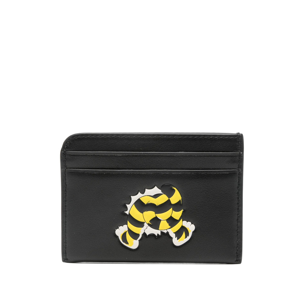 Small Leather Goods Kenzo Black Calf Leather: 100