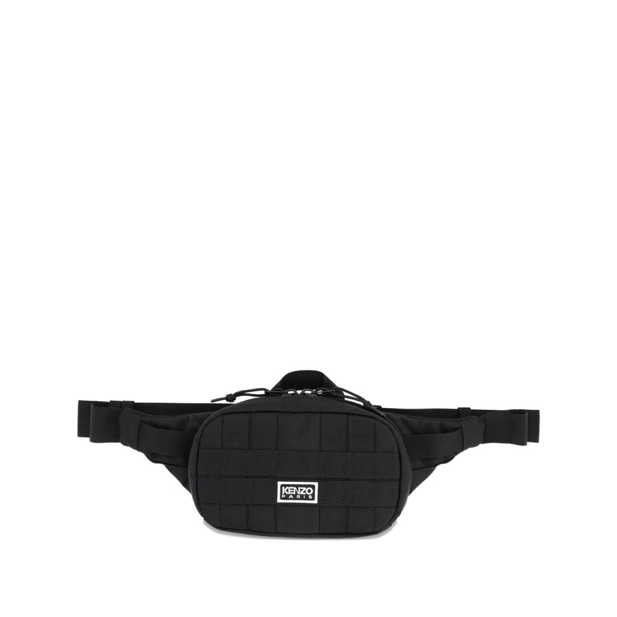 Bum Bag Black Nylon Backpacks