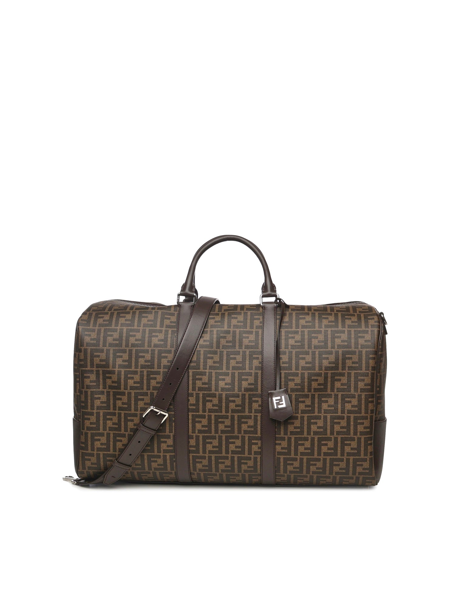Fendi Suitcases Brown Polyurethane