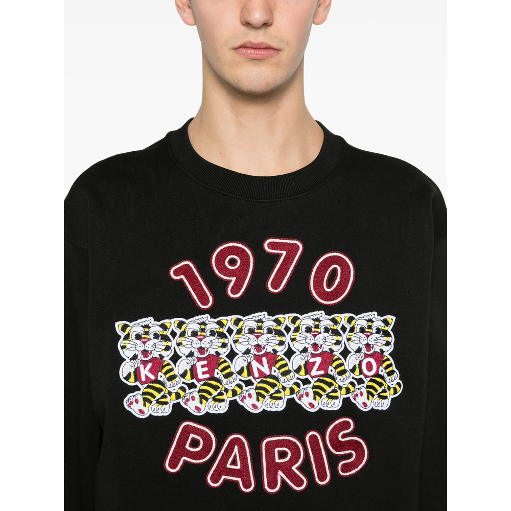 Sweatshirt Kenzo Black Organic Cotton: 100. Sweatshirts
