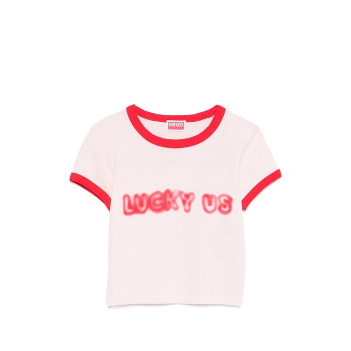 T-Shirt Kenzo Pink/red Organic Cotton: 100. T-shirts