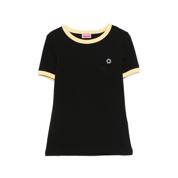 T-Shirt Kenzo Black/yellow Organic Cotton: 98. T-shirts