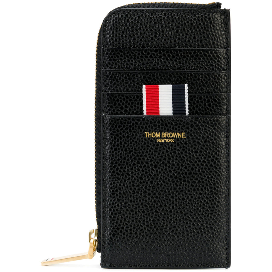Wallet Thom Browne Black Calf Leather: 100. & Cardholders