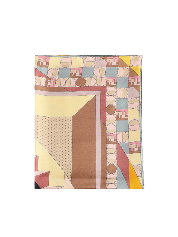 Fendi Scarfs Multicolour Silk