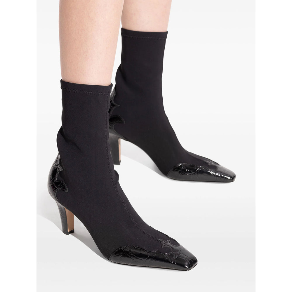 Shoes Paris Texas Black Leather: 100