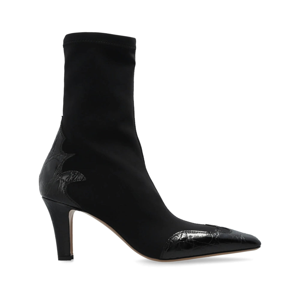 Shoes Paris Texas Black Leather: 100