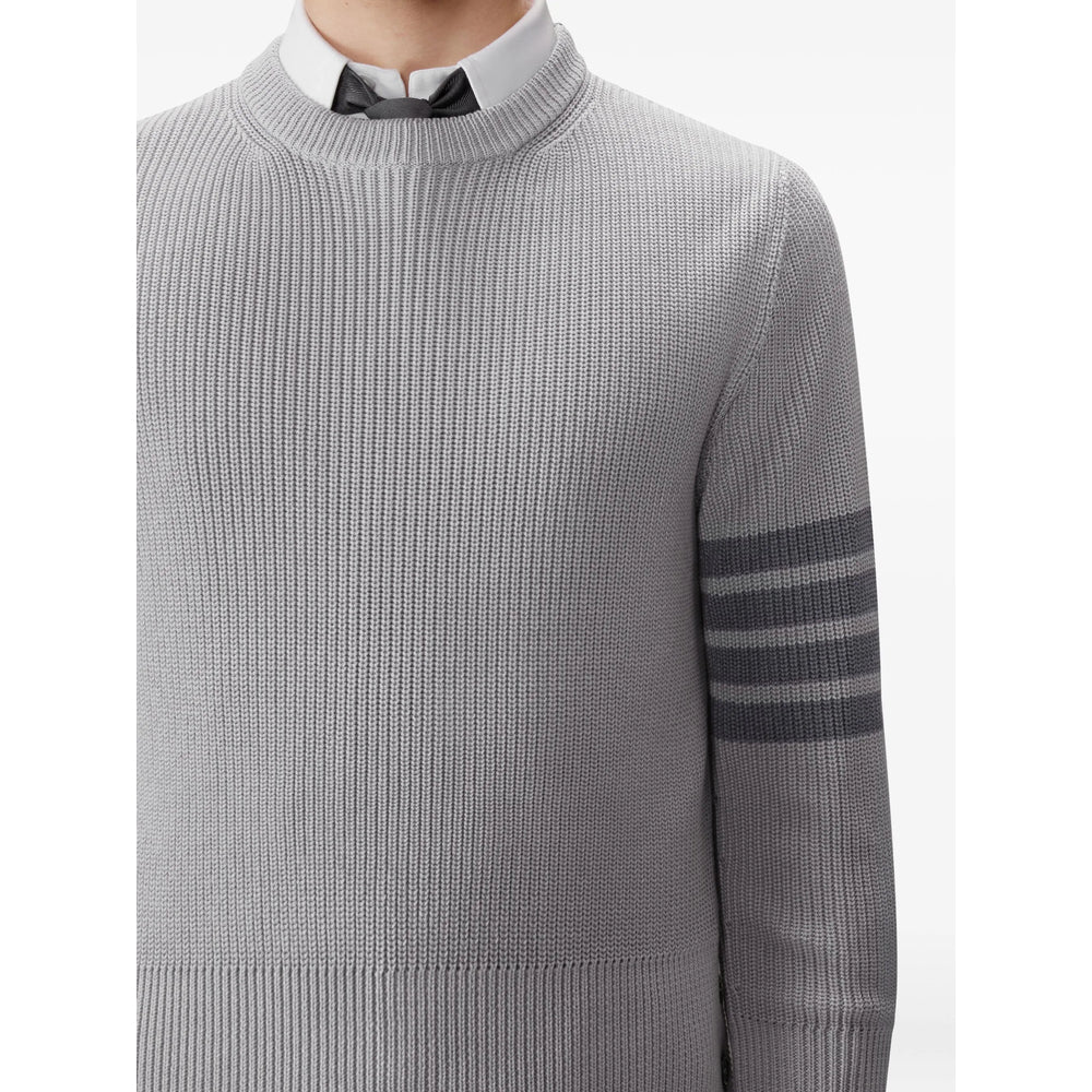 Sweater Thom Browne Grey Cotton: 100