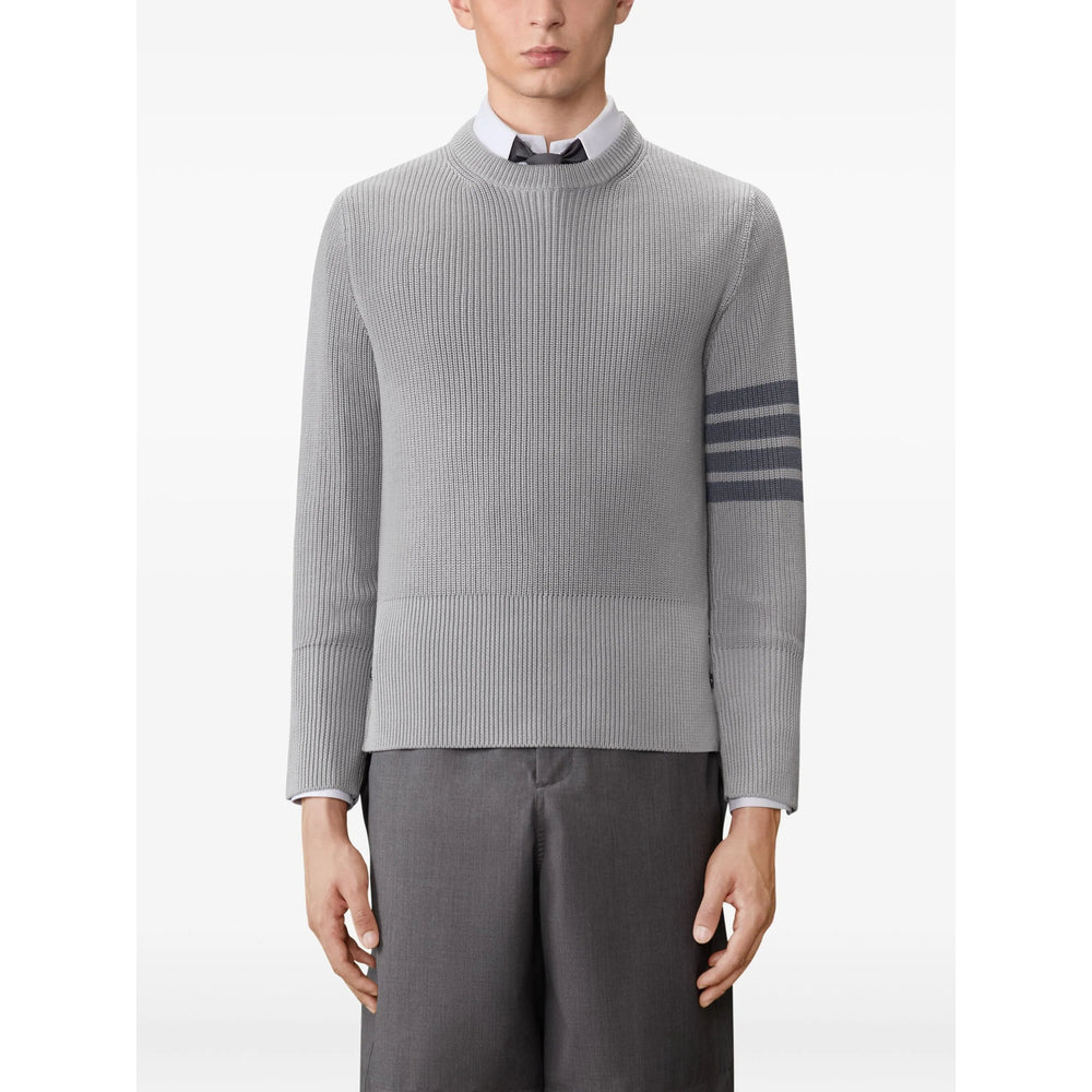 Sweater Thom Browne Grey Cotton: 100