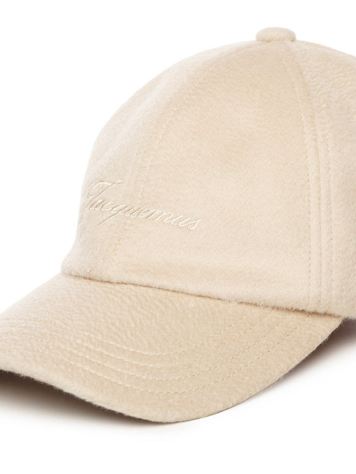 Jacquemus Hats Beige Virgin Wool