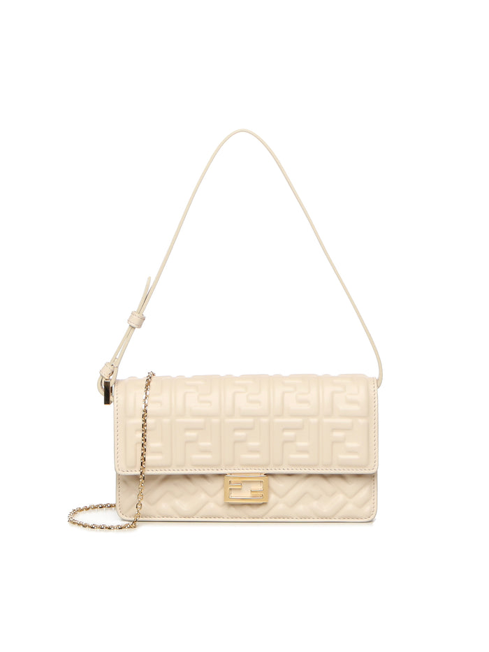Fendi Wallets White Lambskin