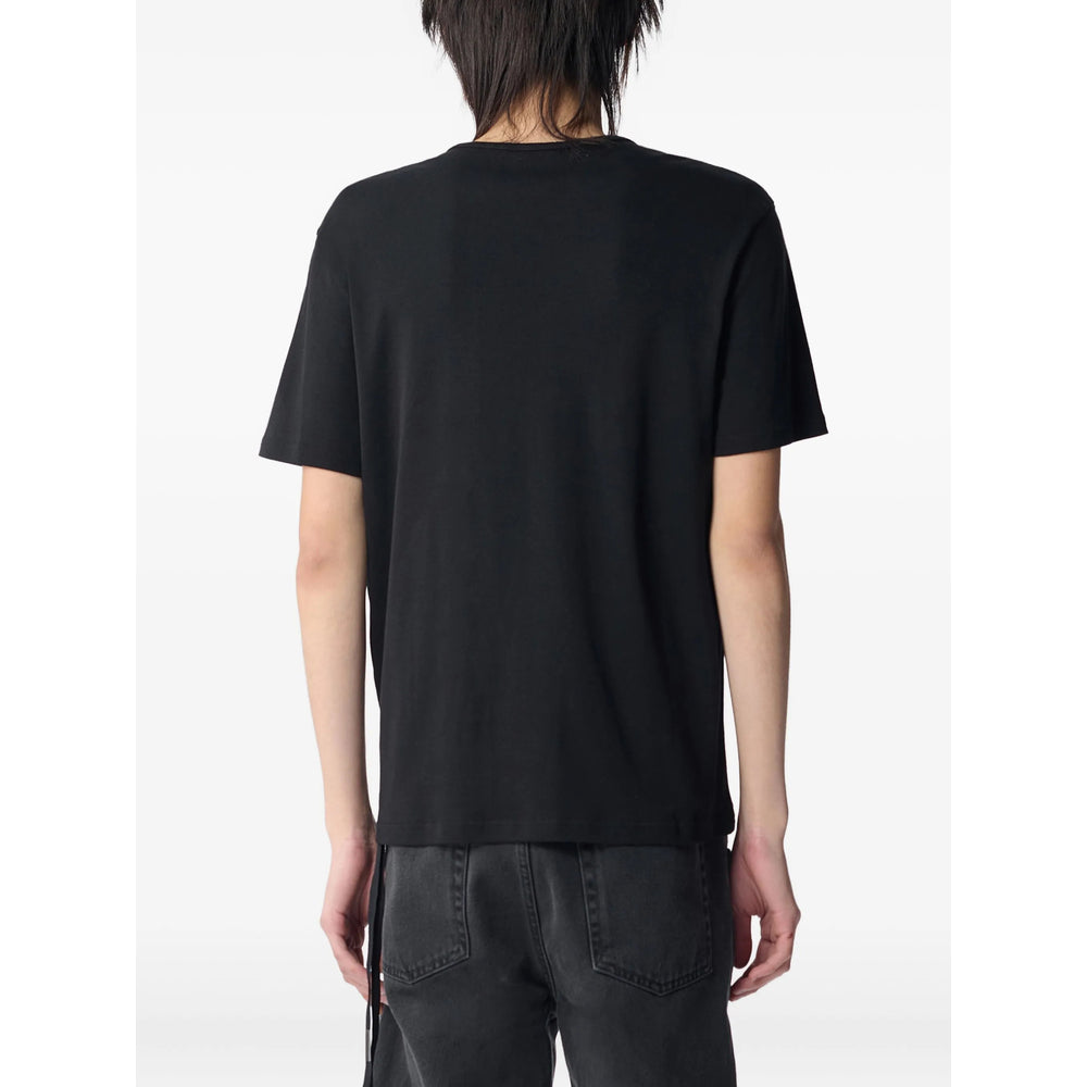 T-Shirt Ann Demeulemeester Black Cotton: 100. T-shirts