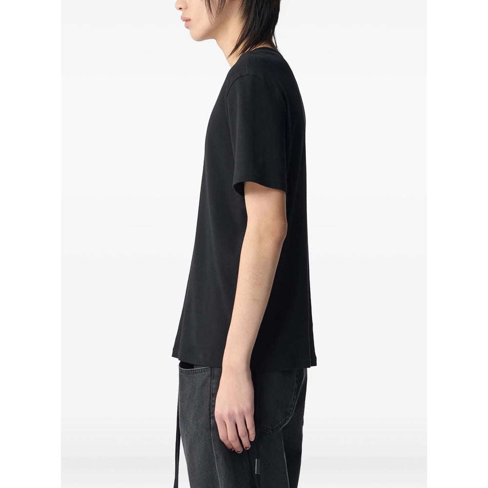 T-Shirt Ann Demeulemeester Black Cotton: 100. T-shirts