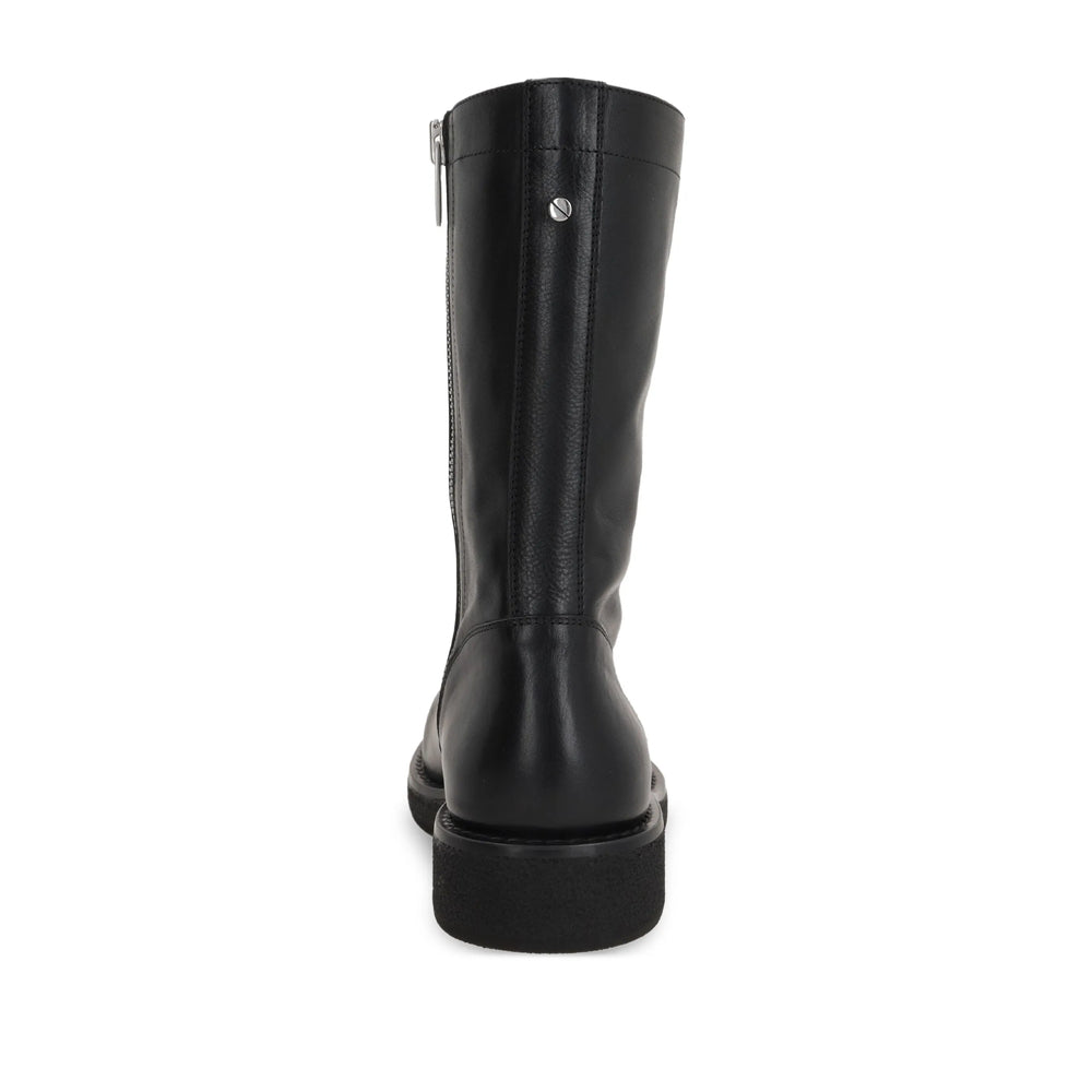 Shoe Ann Demeulemeester Black Calf Leather: 100