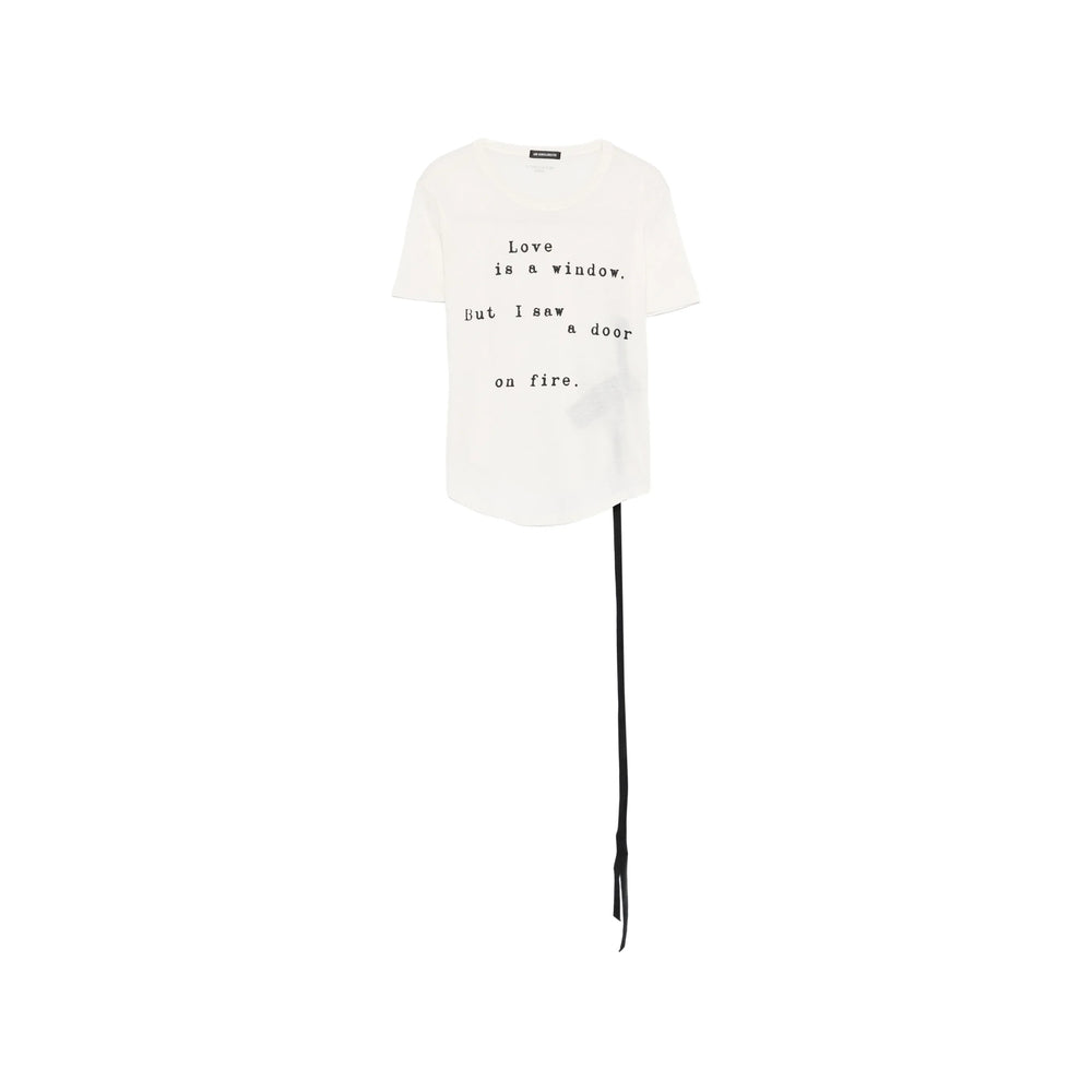 T-Shirt Ann Demeulemeester Neutrals Cotton: 100. T-shirts