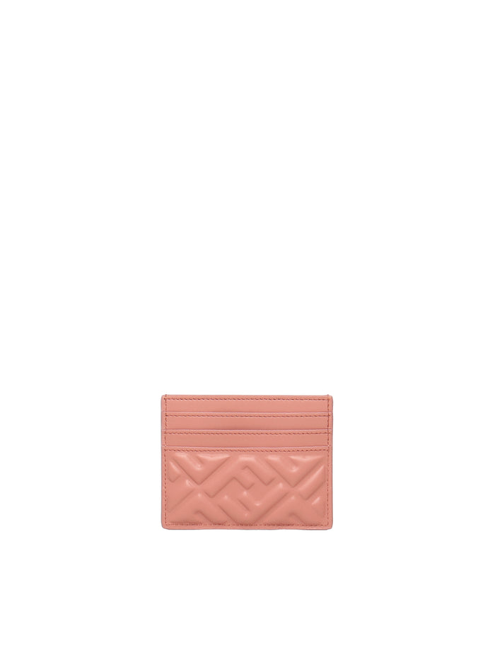 Fendi Wallets Pink Lambskin