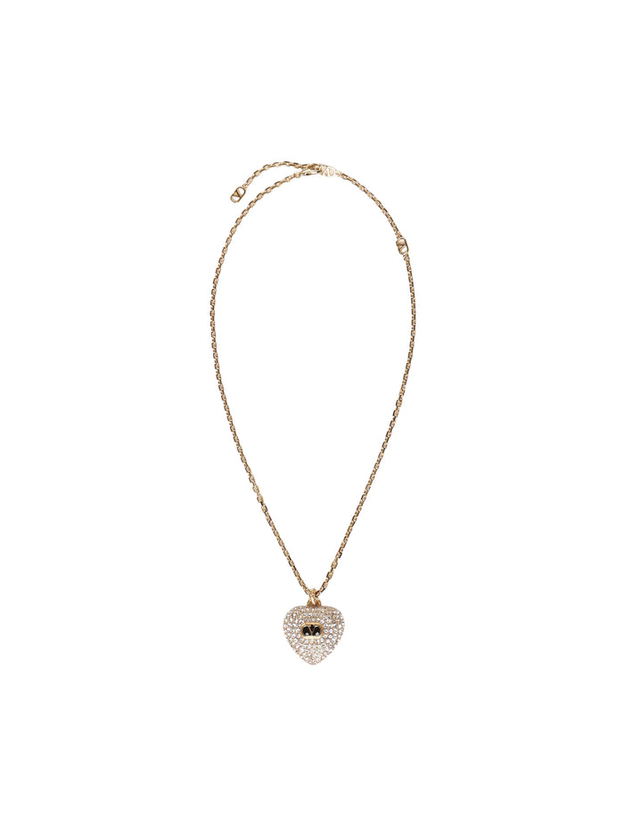 Valentino Garavani Bijoux Gold/black/crystal Brass