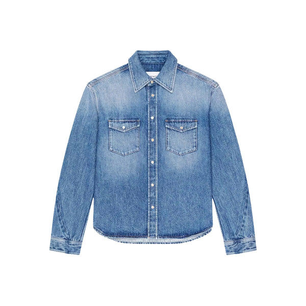 Shirt Blue Cotton