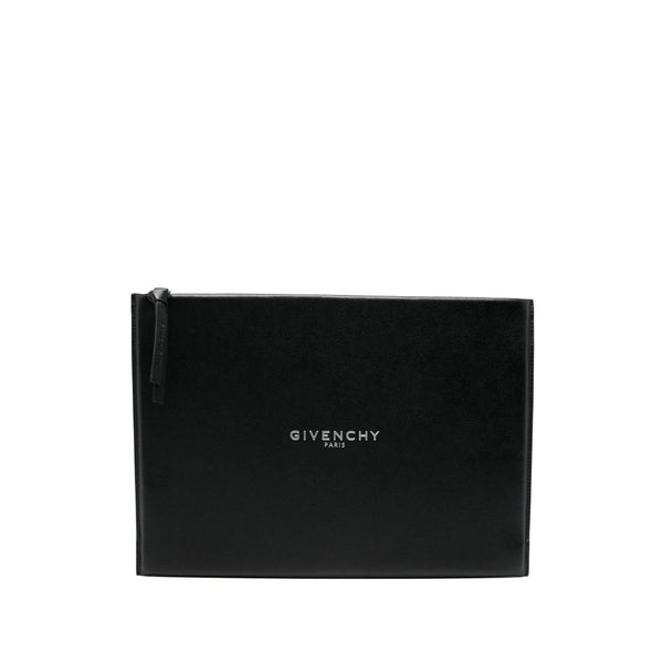 Bum Bag Black Calf Leather Clutch