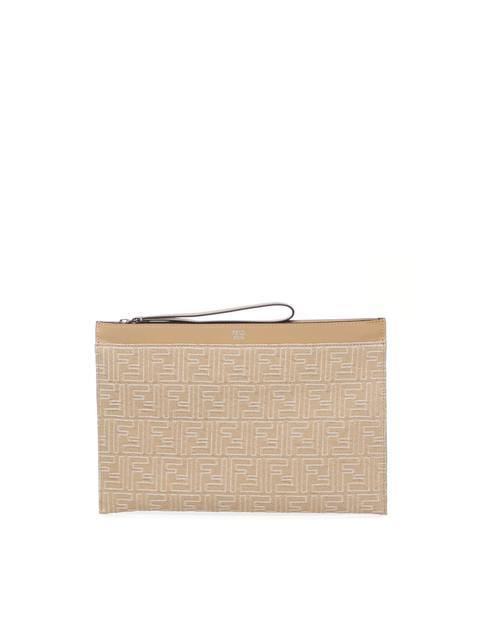 Fendi Bags Beige Cotton/calfskin