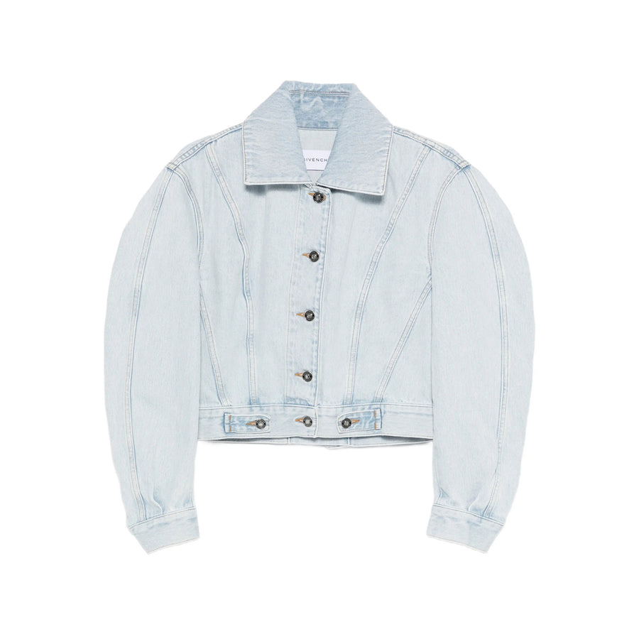 Denim Jacket Blue Cotton