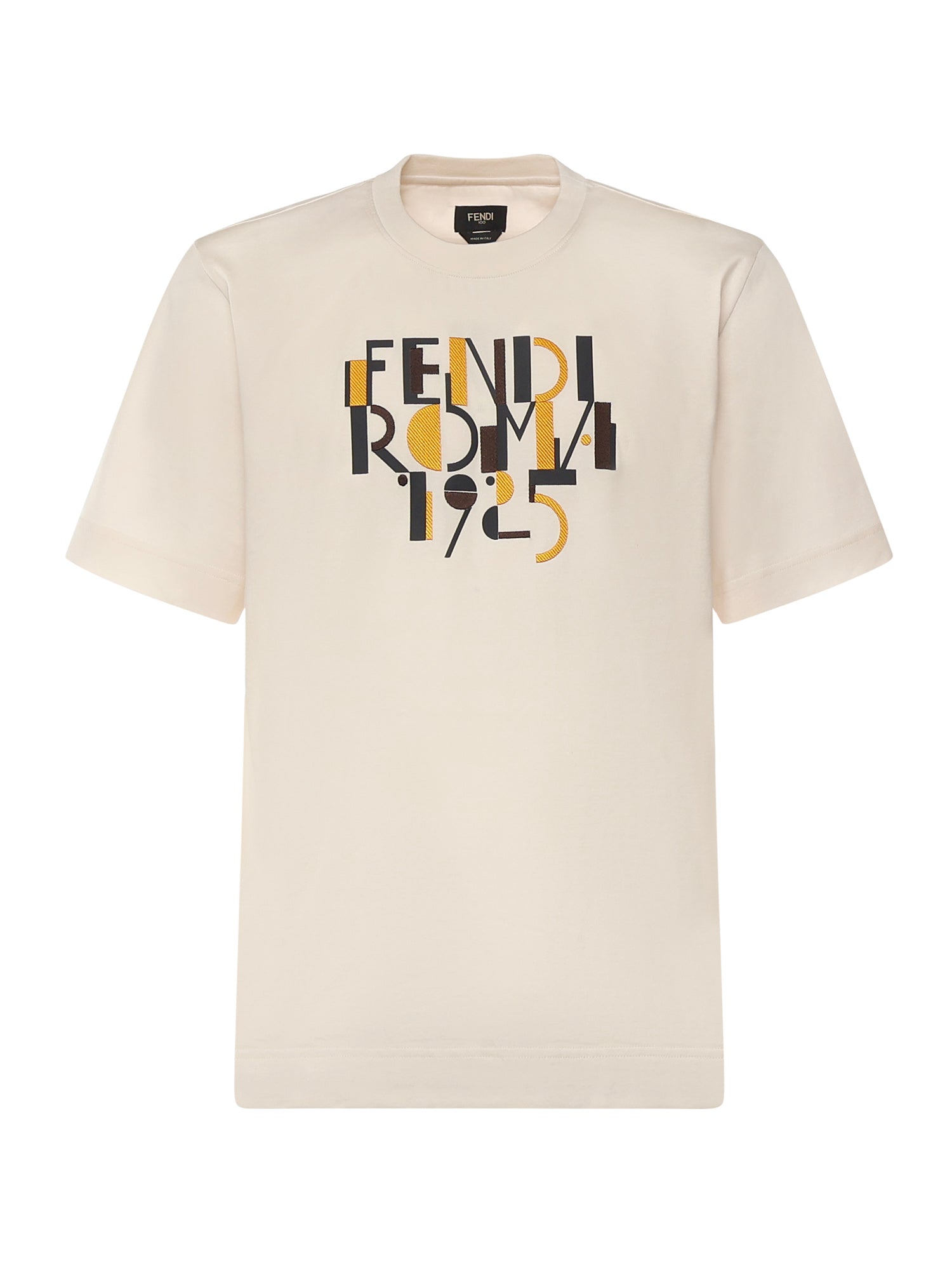 Fendi T-shirts and Polos White Cotton