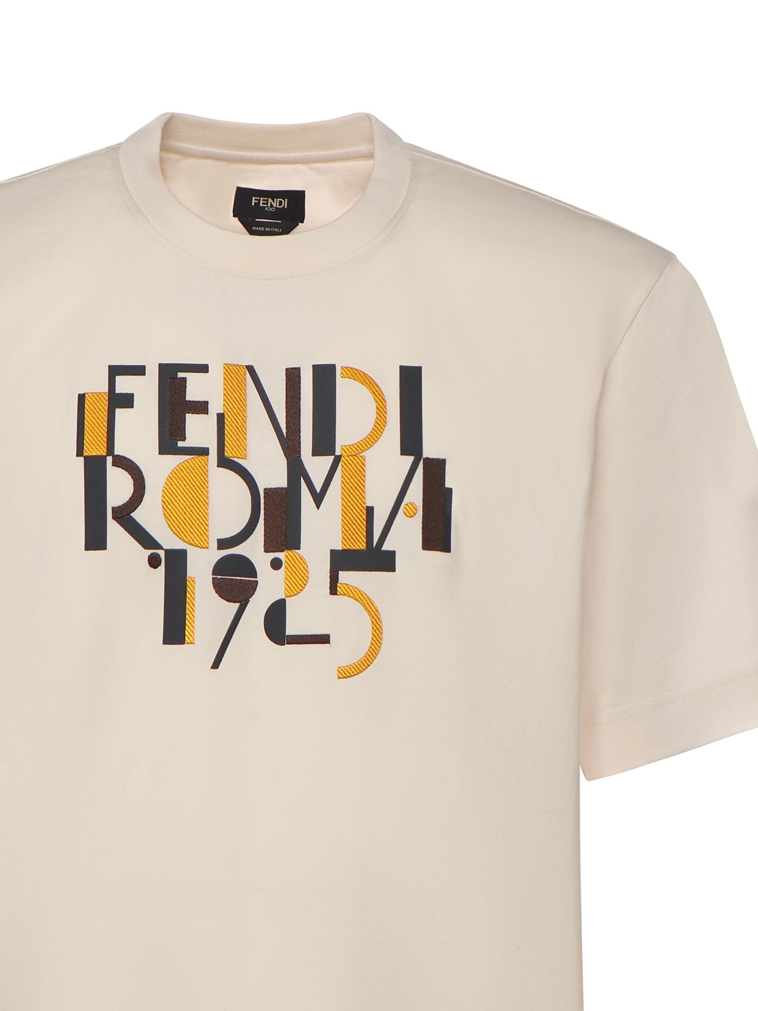 Fendi T-shirts and Polos White Cotton