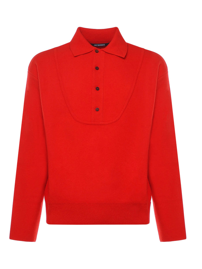 Jacquemus Sweaters Red Wool Cashmere