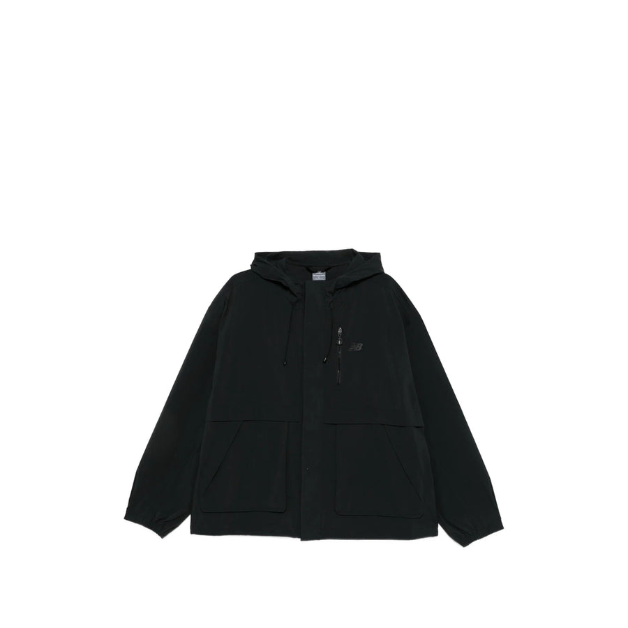 Hooded Jacket Black Outer: Nylon