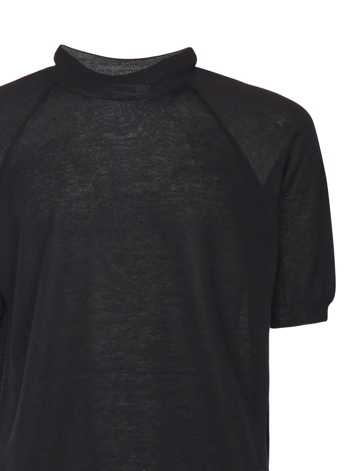 Grifoni T-Shirts And Polos Black Cotton