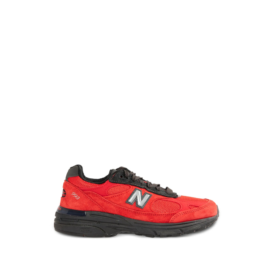 Sneakers Red-Black Red/black Outer: Calf Suede Trainers