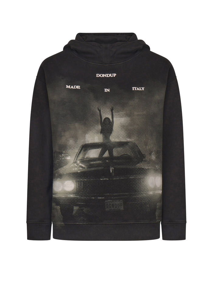 Dondup Sweaters Faded Black Cotton