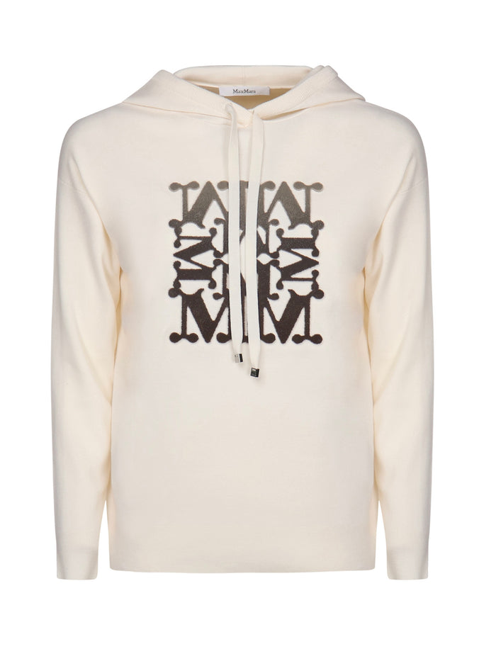 Max Mara Sweaters White Virgin Wool