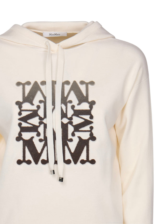 Max Mara Sweaters White Virgin Wool