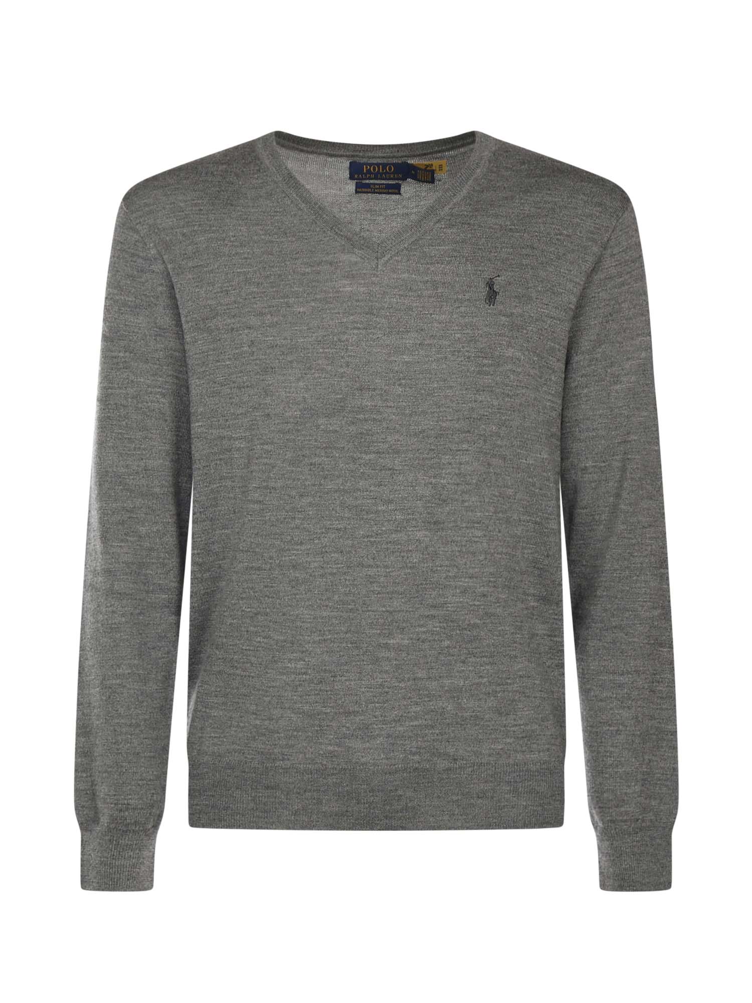 Polo Ralph Lauren Sweaters Grey Wool