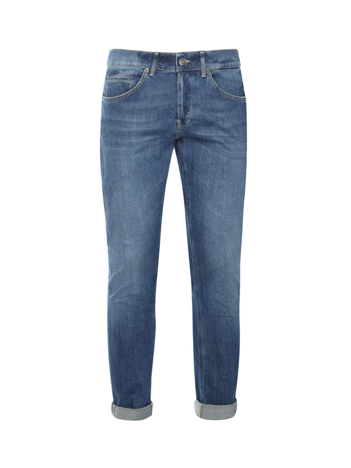 Dondup Jeans Blue Cotton