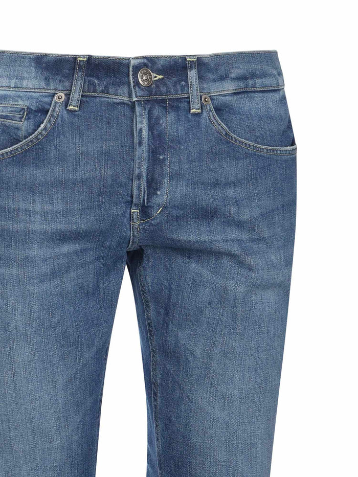 Dondup Jeans Blue Cotton