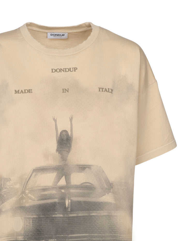 Dondup T-Shirts And Polos White Cotton
