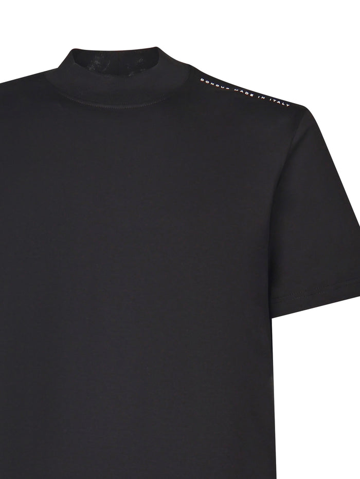 Dondup T-Shirts And Polos Black Cotton