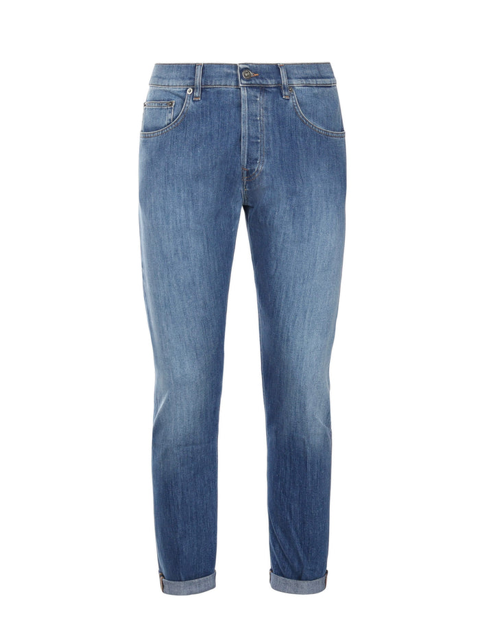 Dondup Jeans Blue Cotton