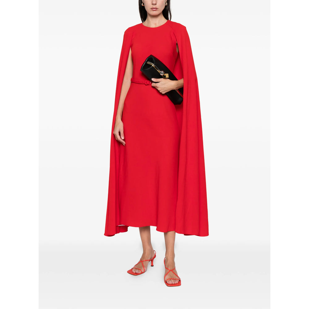 Dress Roland Mouret Red Polyester: 28