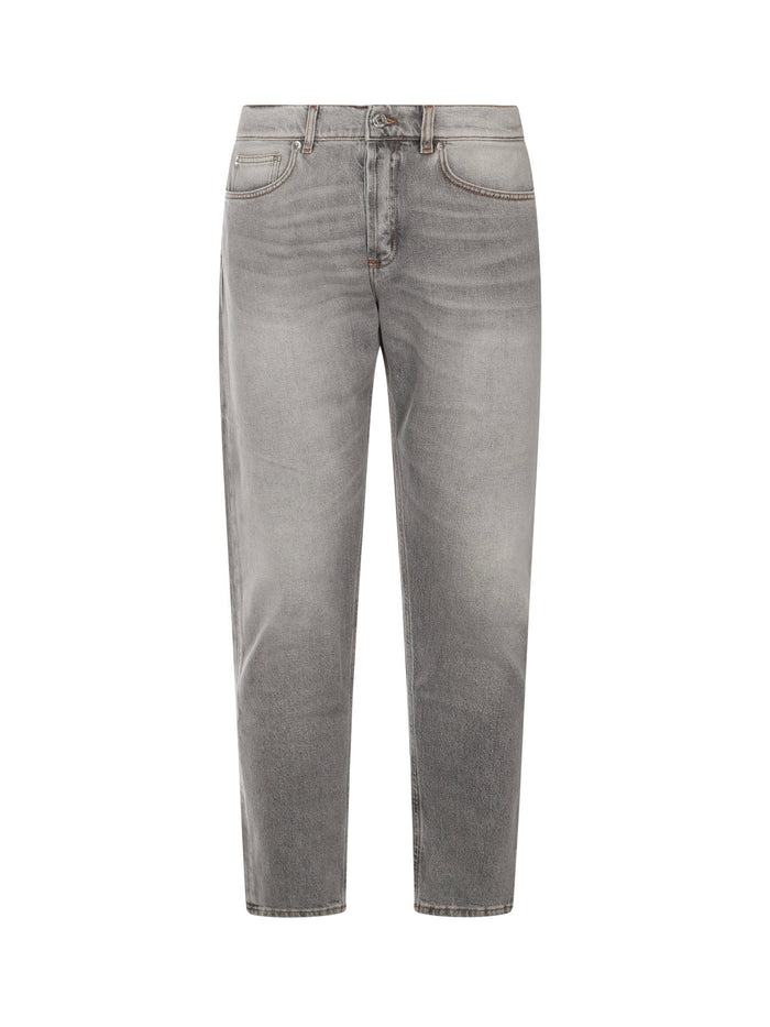 Grifoni Jeans Gray Cotton
