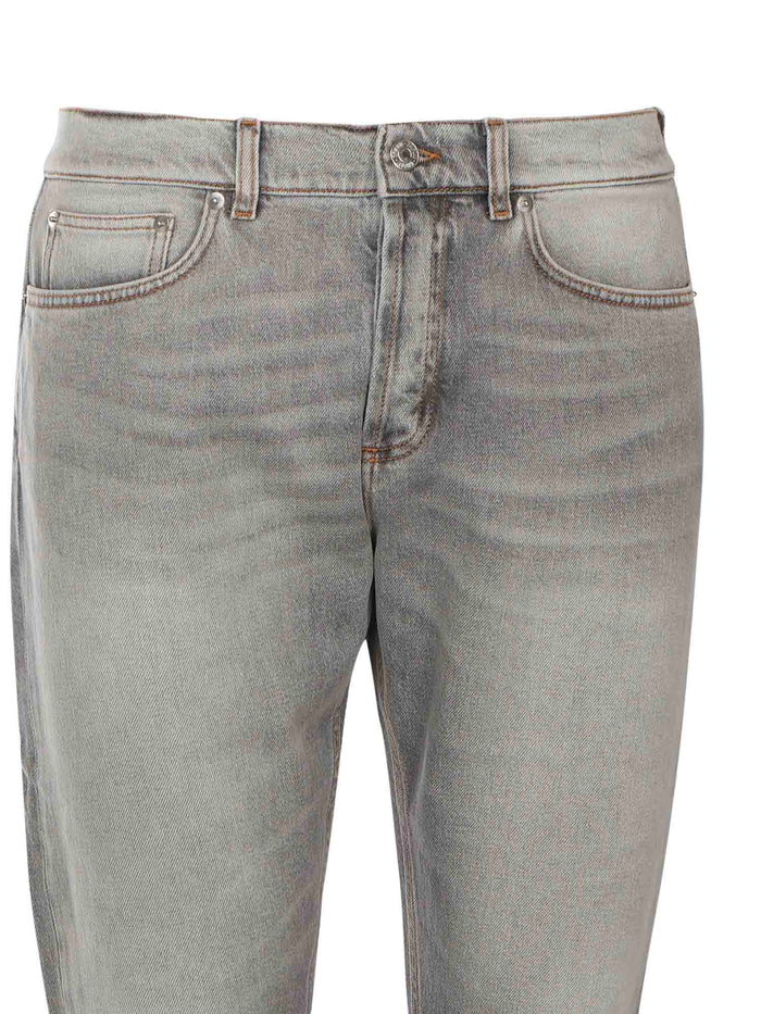 Grifoni Jeans Gray Cotton