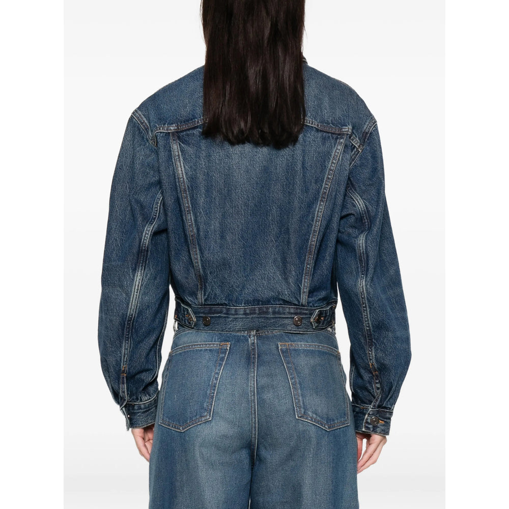 Outerwear Frame Blue Regenerative Cotton: 100. Outerwears