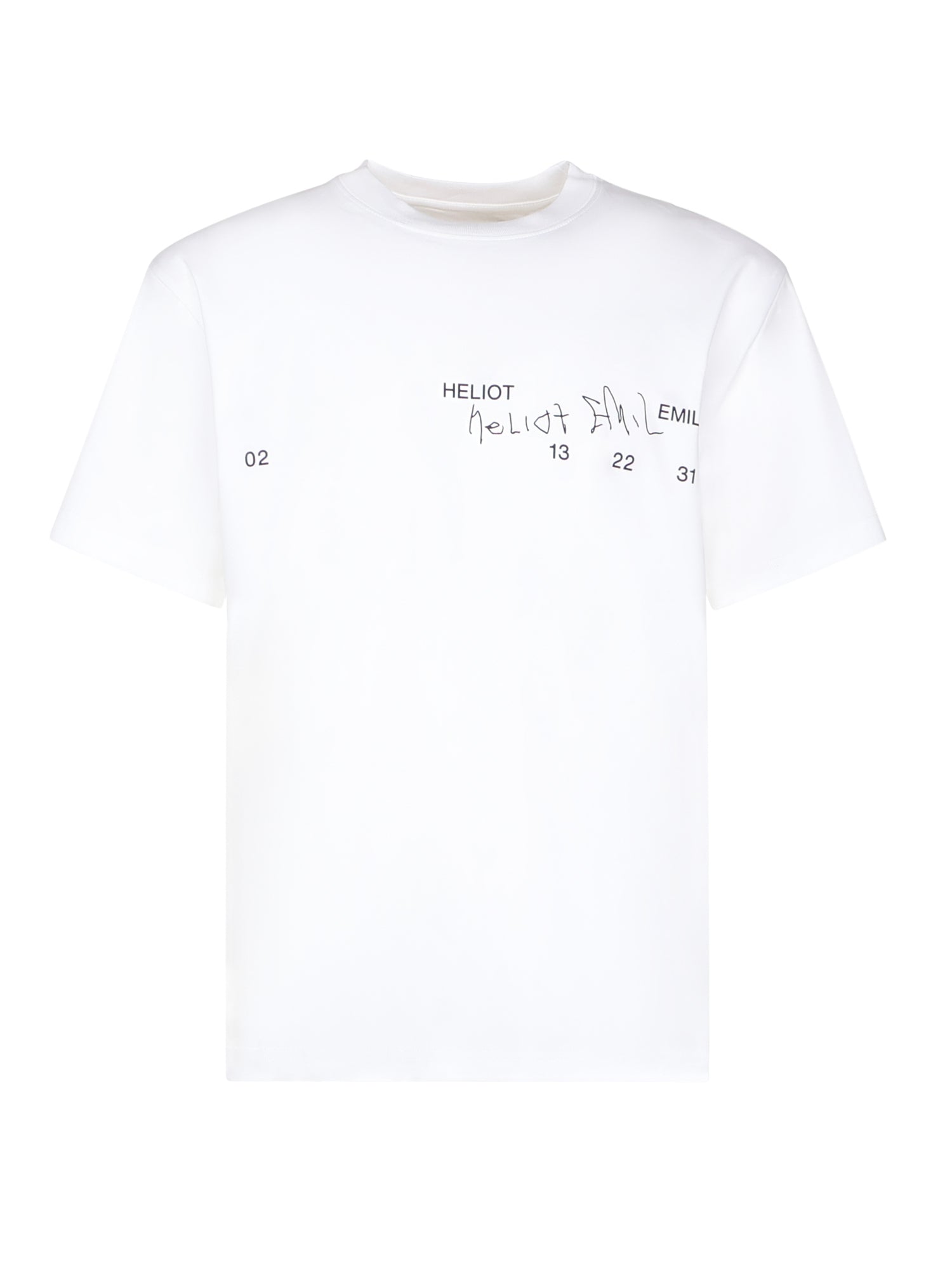 Heliot Emil T-shirts and Polos White Cotton